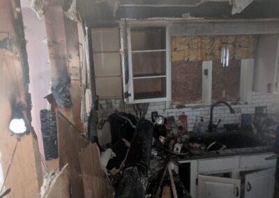 Struck and Sons | Hall Property | Fire Damage