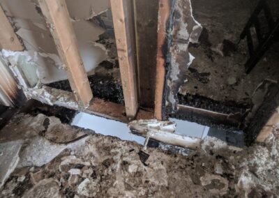 Struck and Sons | Hall Property | Fire Damage