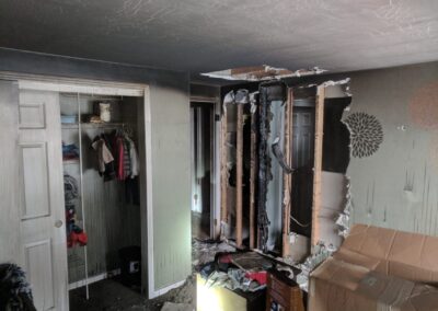Struck and Sons | Hall Property | Fire Damage
