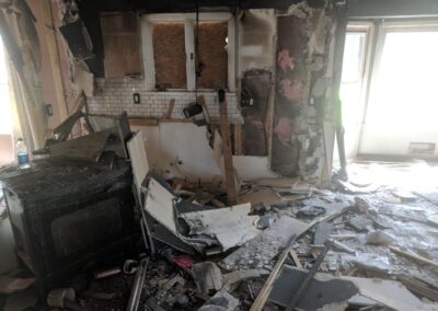 Struck and Sons | Hall Property | Fire Damage