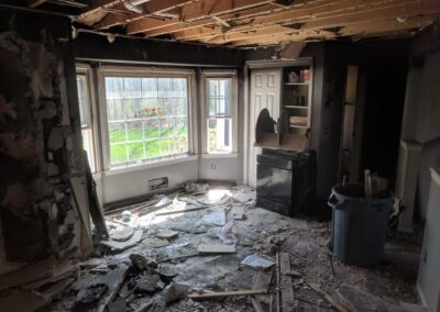 Struck and Sons | Hall Property | Fire Damage