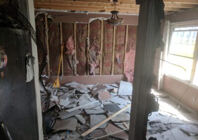 Struck and Sons | Hall Property | Fire Damage