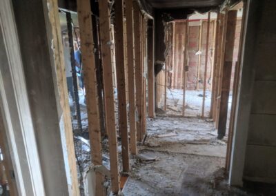 Struck and Sons | Hall Property | Fire Damage