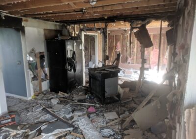 Struck and Sons | Hall Property | Fire Damage