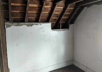 Decker Property Restoration Attic Damage