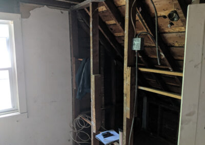 Decker Property Restoration Attic Damage