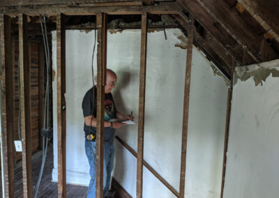 Decker Property Attic Fire Damage Restoration