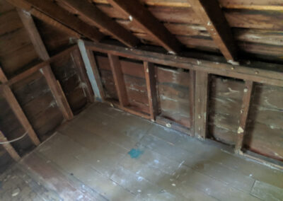 Decker Property Severe Attic Damage Restoration