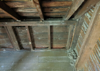 Decker Property Severe Attic Damage Restoration