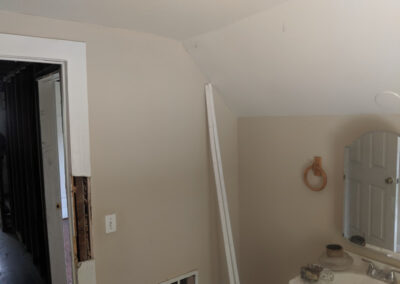 Decker Property Fire Damaged Bathroom from Fire and Soot
