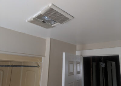 Decker Property Fire Damaged Bathroom from Fire and Soot