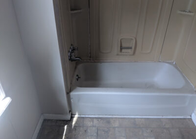 Decker Property Fire Damaged Bathroom from Fire and Soot