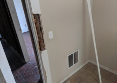 Decker Property Fire Damaged Walls and Ceilings