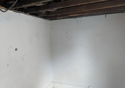 Decker Property Fire Damaged Walls and Ceilings