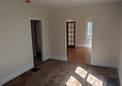 Decker Property Interior Room after Restoration